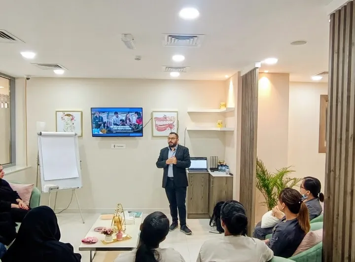 A workshop in a clinical setting