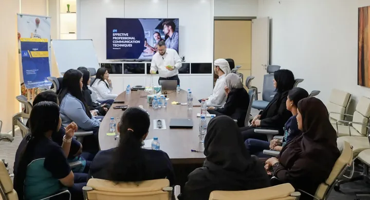 A presentation to the wider team